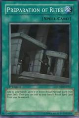 Preparation of Rites [1st Edition] SOVR-EN057 YuGiOh Stardust Overdrive Prices