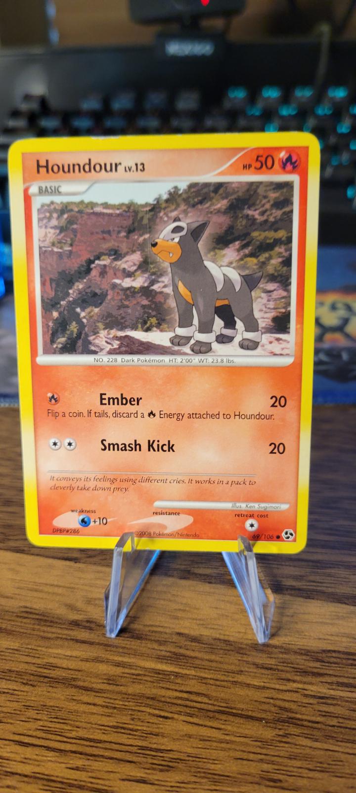 Houndour Ungraded Pokemon Great Encounters