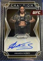 Amanda Nunes Ufc Cards 2022 Panini Prizm UFC Champion Signatures Prices