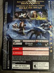 Back Of Sleeve | LEGO The Hobbit [Not for Resale] Playstation 3