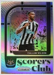 Callum Wilson #12 Soccer Cards 2022 Panini Prizm Premier League Scorers Club Prices