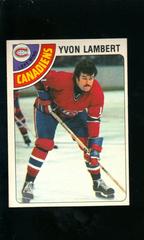 Yvon Lambert Hockey Cards 1978 O-Pee-Chee Prices