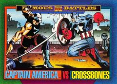 Captain America vs Crossbones Marvel 1993 Universe Prices