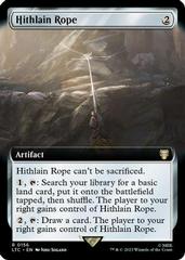 Hithlain Rope [Extended Art] #156 Magic Lord of the Rings Commander Prices