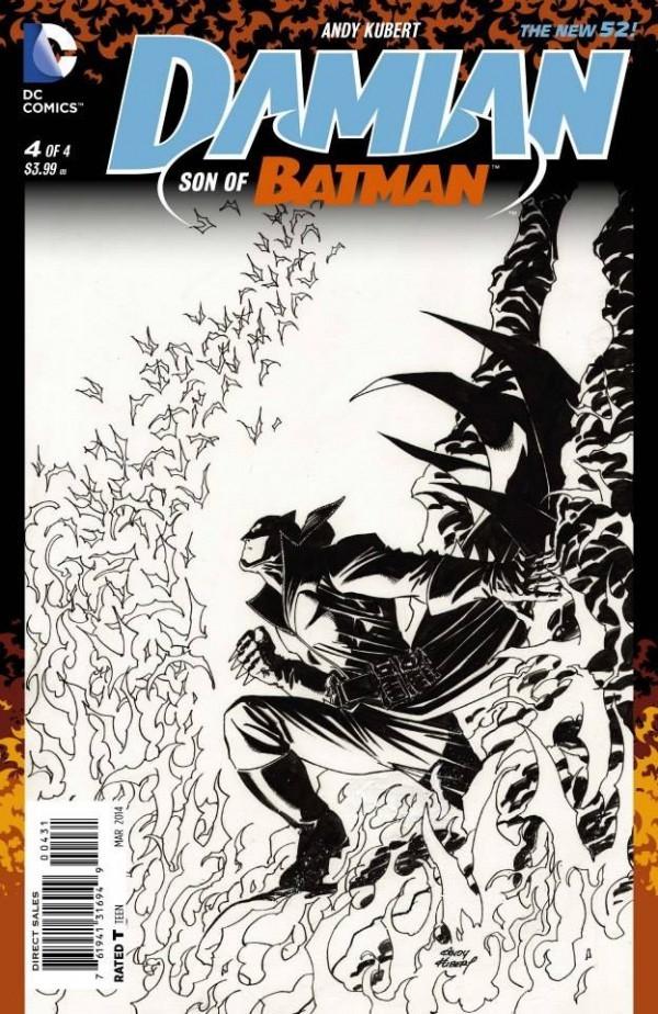 Damian: Son Of Batman [Kubert Sketch] #4 (2014) Comic Books Damian: Son of Batman