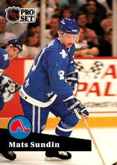 Mats Sundin Hockey Cards 1991 Pro Set Prices