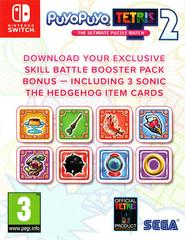 Voucher Code Inlay | Puyo Puyo Tetris 2 PAL Nintendo Switch
