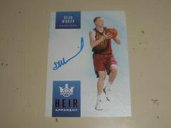 Dylan Windler #HA-DWD Basketball Cards 2019 Panini Court Kings Heir Apparent Autographs Prices