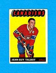 Jean Guy Talbot Hockey Cards 1965 Topps Prices
