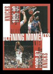 Defining Moments New York Knicks [Patrick Ewing / Larry Johnson / John Starks / Charles Oakley] Basketball Cards 1997 Upper Deck Prices