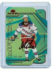 Mika Zibanejad [Green] Hockey Cards 2021 Upper Deck MVP Colors and Contours Prices