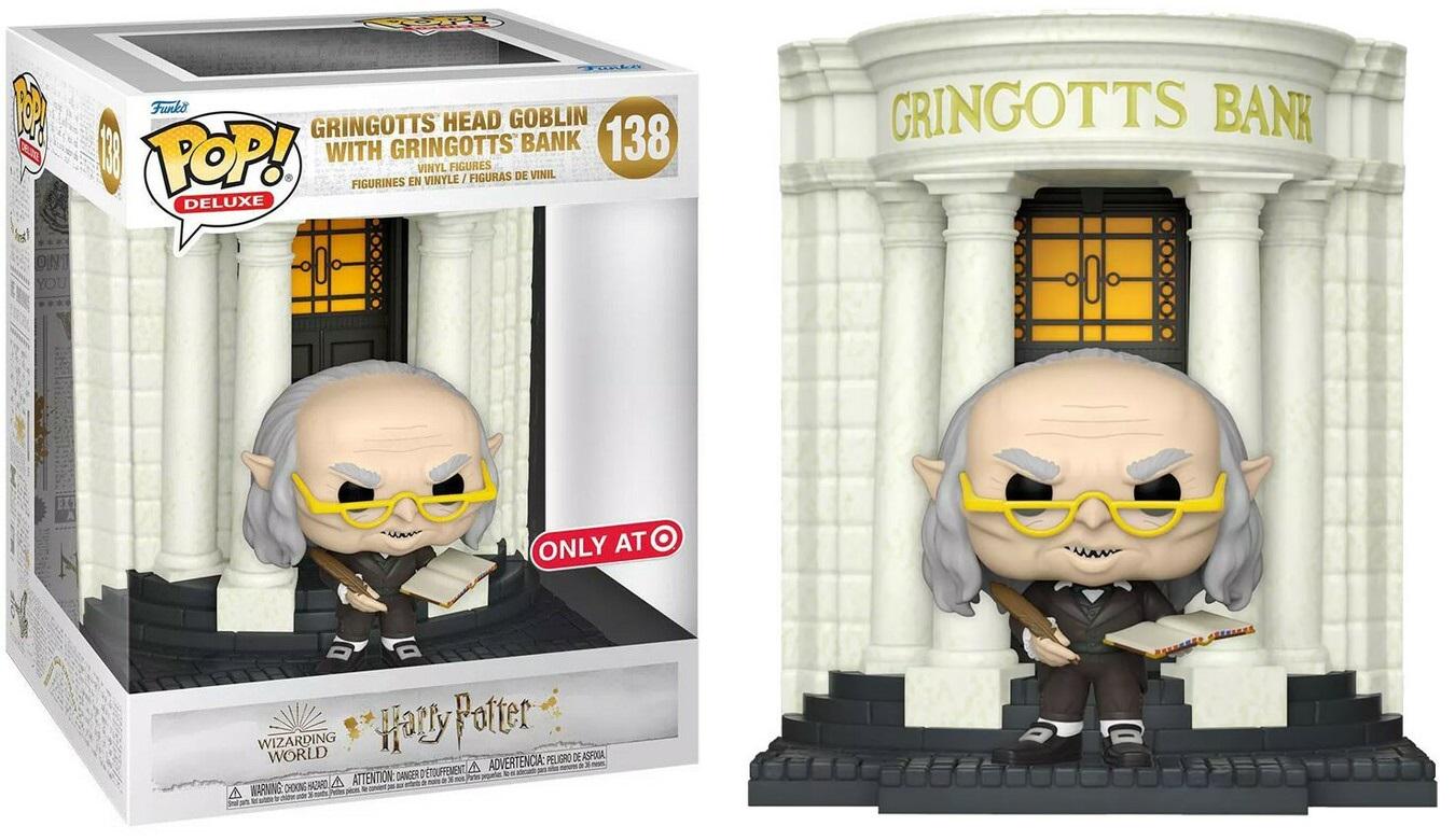 Gringotts Head Goblin With Gringotts Bank #138 Funko POP Harry Potter