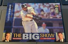 Frank Thomas #16 Baseball Cards 1997 Collector's Choice the Big Show Prices