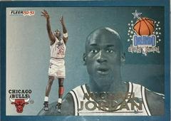 Michael Jordan #6 Basketball Cards 1992 Fleer All-Stars Prices