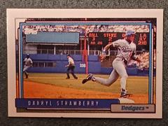 Darryl Strawberry #550 Baseball Cards 1992 Topps Micro Prices