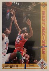 My Card | James Worthy Basketball Cards 1991 Upper Deck