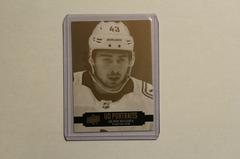 Quinn Hughes Hockey Cards 2021 Upper Deck UD Portraits Prices