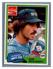 Bob Molinaro #9 Baseball Cards 1981 Coca Cola Prices