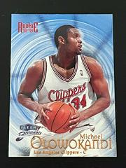 Michael Olowokandi Blue #101B Basketball Cards 1998 Fleer Brilliants Prices