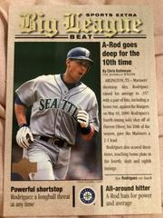 Alex Rodriguez Baseball Cards 2001 Upper Deck Big League Beat Prices