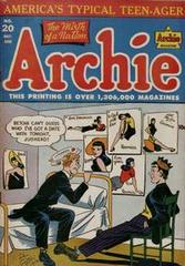 Archie #20 (1946) Comic Books Archie Prices