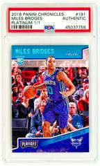 Miles Bridges Platinum 1/1 Basketball Cards 2018 Panini Chronicles Prices