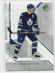 Mats Sundin Hockey Cards 2006 SP Authentic Prices