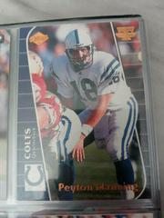 Peyton Manning Football Cards 1999 Collector's Edge Triumph Prices