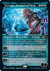 Tezzeret, Betrayer of Flesh [Etched Foil] Magic Kamigawa: Neon Dynasty Prices