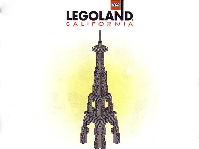 Las Vegas Skyline [Eiffel Tower] LEGO LEGOLAND Parks