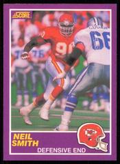Neil Smith #407S Football Cards 1989 Panini Score Supplemental Prices