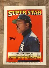 Willie Randolph #37 Baseball Cards 1988 Topps Stickercard Prices