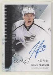 Tanner Pearson [Autograph] Hockey Cards 2013 SP Authentic Prices