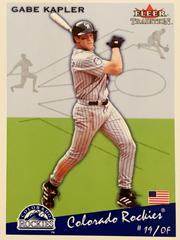 Gabe Kapler #U266 Baseball Cards 2002 Fleer Tradition Update Prices