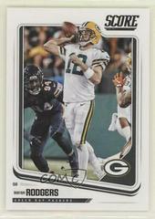 Aaron Rodgers #114 Football Cards 2018 Score Prices