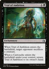 Trial of Ambition [Foil] Magic Amonkhet Prices