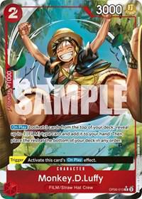 Monkey.D.Luffy [Alternate Art] OP06-013 One Piece Wings of the Captain