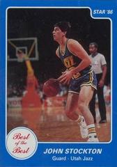John Stockton #12 Basketball Cards 1986 Star Best Of The Best Prices