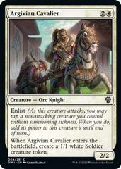Argivian Cavalier [Foil] #4 Magic Dominaria United Prices