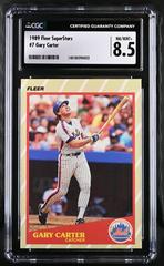 Gary Carter #7 Baseball Cards 1989 Fleer Superstars Prices