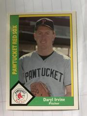 Daryl Irvine Baseball Cards 1990 CMC Pawtucket Red Sox Prices