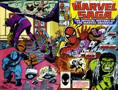 The Marvel Saga the Official History of the Marvel Universe #2 (1986) Comic Books The Marvel Saga the Official History of the Marvel Universe Prices