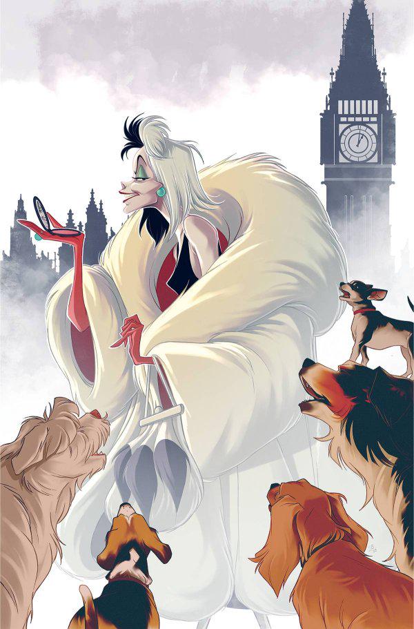 Disney Villains: Cruella De Vil [Boo] #1 (2024) Comic Books Disney Villains: Cruella De Vil