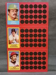 Tony Armas, Champ Summers, Ken Landreaux #6, 24, 41 Baseball Cards 1981 Topps Scratch Offs Prices