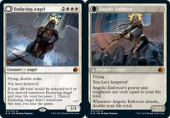 Enduring Angel & Angelic Enforcer [Foil] Magic Innistrad: Midnight Hunt Prices