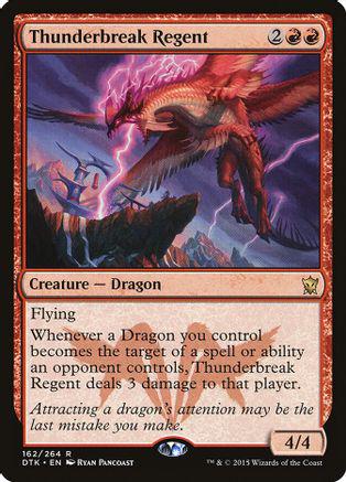 Thunderbreak Regent Magic Dragons of Tarkir