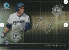 Corey Ray #DD-CR Baseball Cards 2016 Bowman Draft Dividends Prices