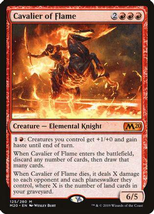 Cavalier of Flame Magic Core Set 2020