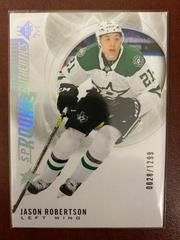 Jason Robertson [Silver Spectrum] #111 Hockey Cards 2020 SP Prices