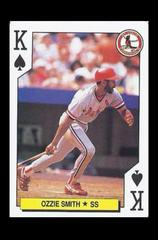 Ozzie Smith [King of Clubs] Baseball Cards 1991 U.S. Playing Card All Stars Prices